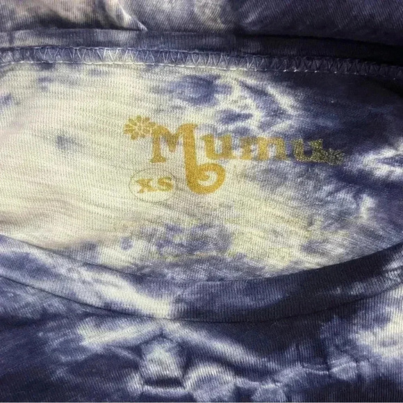 Show Me Your Mumu Mellow Pull On Oversized Lounge Tie Dye Dress Tunic Size XS - Picture 7 of 8